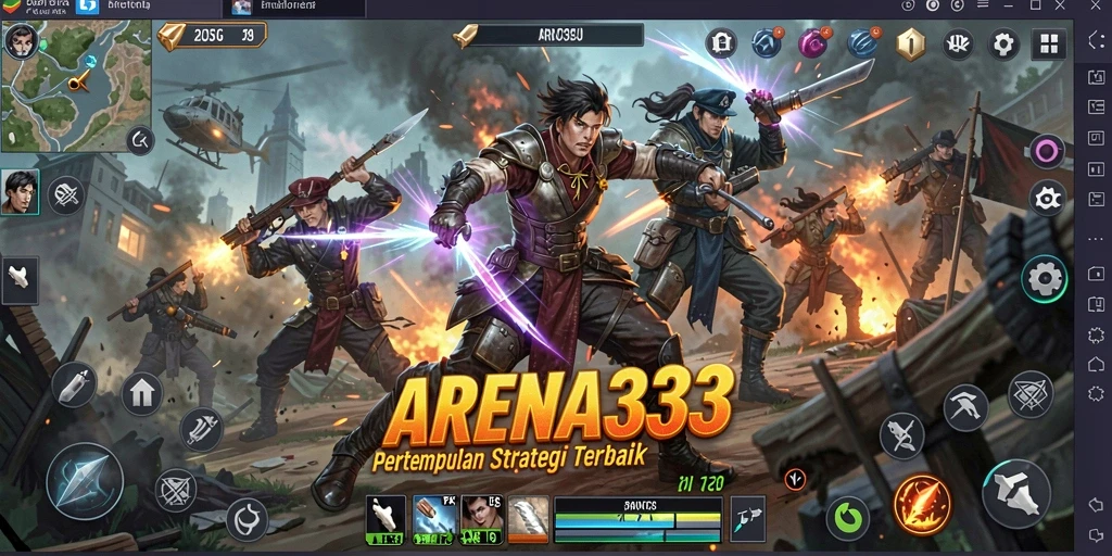 Tampilan gameplay <strong>ARENA333</strong> yang menegangkan dan menantang.