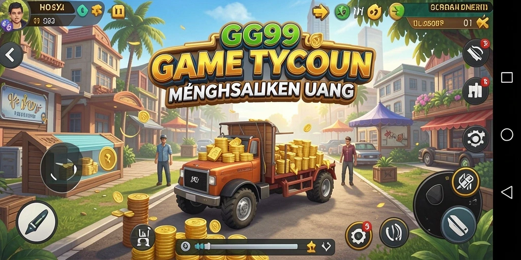 Tampilan gameplay GG99 yang menarik dan interaktif.