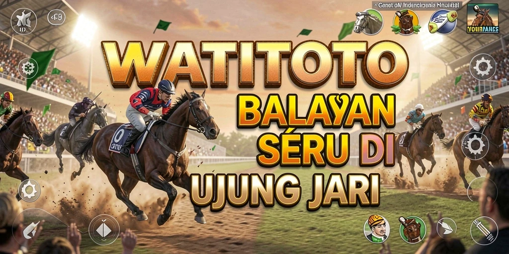 Gameplay balapan WATITOTO yang menegangkan dan penuh aksi.